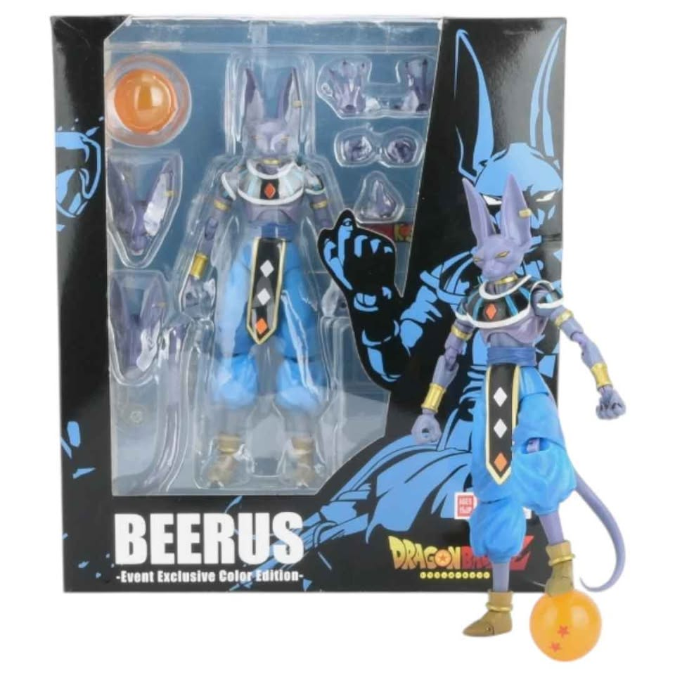 Figura Beerus Figuarts 2021 Dragon Ball Z 13.5cm Event Exclusive Color Edition - Caja oficial con accesorios
