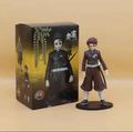 Figura Tanjiro Kamado Demon Slayer 15cm uniforme oscuro café con caja oficial