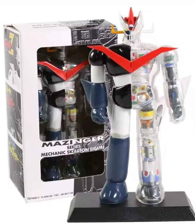Figura Mazinger Z Mechanic Skeleton Series 19cm con caja y base