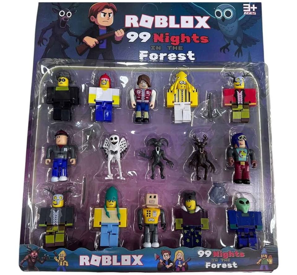 15 Figuras Roblox 99 Nights In The Forest - Set completo con todos los personajes