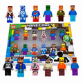 12 Minifiguras LEGO Minecraft XLB Creative Tiling Series - Set completo