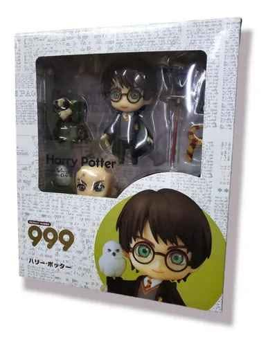 Figura Harry Potter Nendoroid #999 Good Smile Company en caja oficial con Hedwig y accesorios