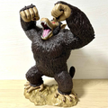 Figura Gran Mono Ozaru Dragon Ball Z 36cm - Vista lateral con pose de combate